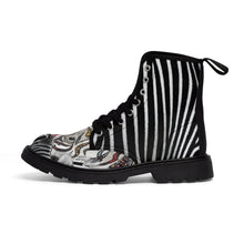 Charger l'image dans la galerie, Zebr'ArtCJs : Bottines femme