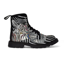 Charger l'image dans la galerie, Zebr'ArtCJs : Bottines femme