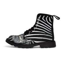 Charger l'image dans la galerie, Zebr'ArtCJs : Bottines femme