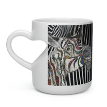 Charger l'image dans la galerie, Tasse cœur Zebra