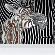 Charger l&#39;image dans la galerie, Papier peint : Zebr&#39;ArtCJs
