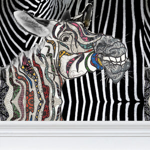 Papier peint : Zebr'ArtCJs