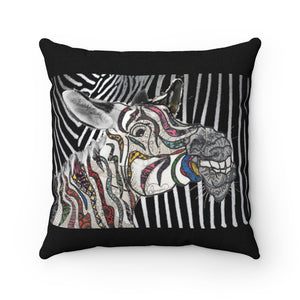 Zebr'ArtCJs Coussin décoratif