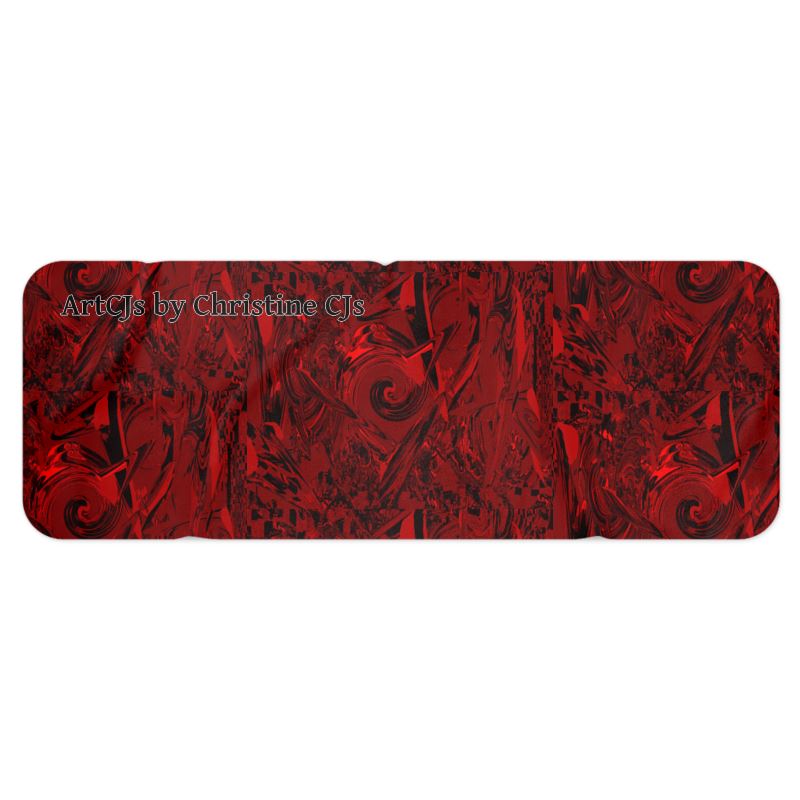 Pacific Red Black : Écharpe-couverture