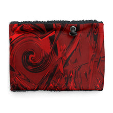 Charger l&#39;image dans la galerie, Pacific Red Black : Echarpe snood
