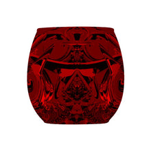 Charger l&#39;image dans la galerie, Pacific Red Black : Bougeoir en verre
