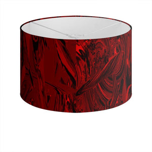 Pacific Red Black : Abat-jour rond