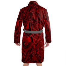 Charger l&#39;image dans la galerie, Pacific Red Black :  Peignoir

