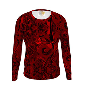 Pacific Red Black : Tee-shirt Femme coupé-cousu