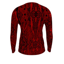 Charger l&#39;image dans la galerie, Pacific Red Black : Tee-shirt Femme coupé-cousu
