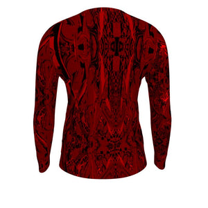 Pacific Red Black : Tee-shirt Femme coupé-cousu
