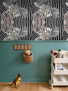 Papier peint : Zebr'ArtCJs