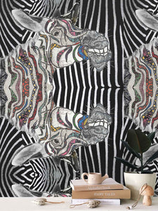 Papier peint : Zebr'ArtCJs