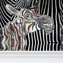 Charger l&#39;image dans la galerie, Papier peint : Zebr&#39;ArtCJs
