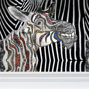 Papier peint : Zebr'ArtCJs